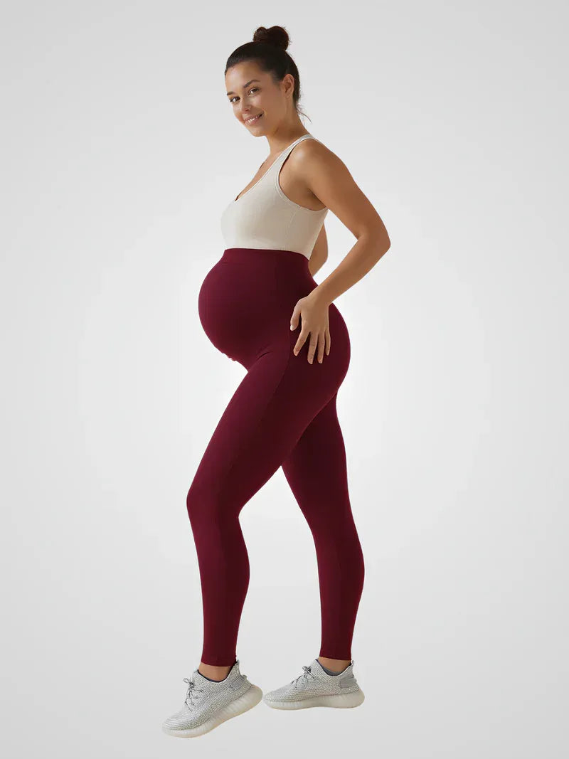 High-Waisted Maternity Yoga Leggings