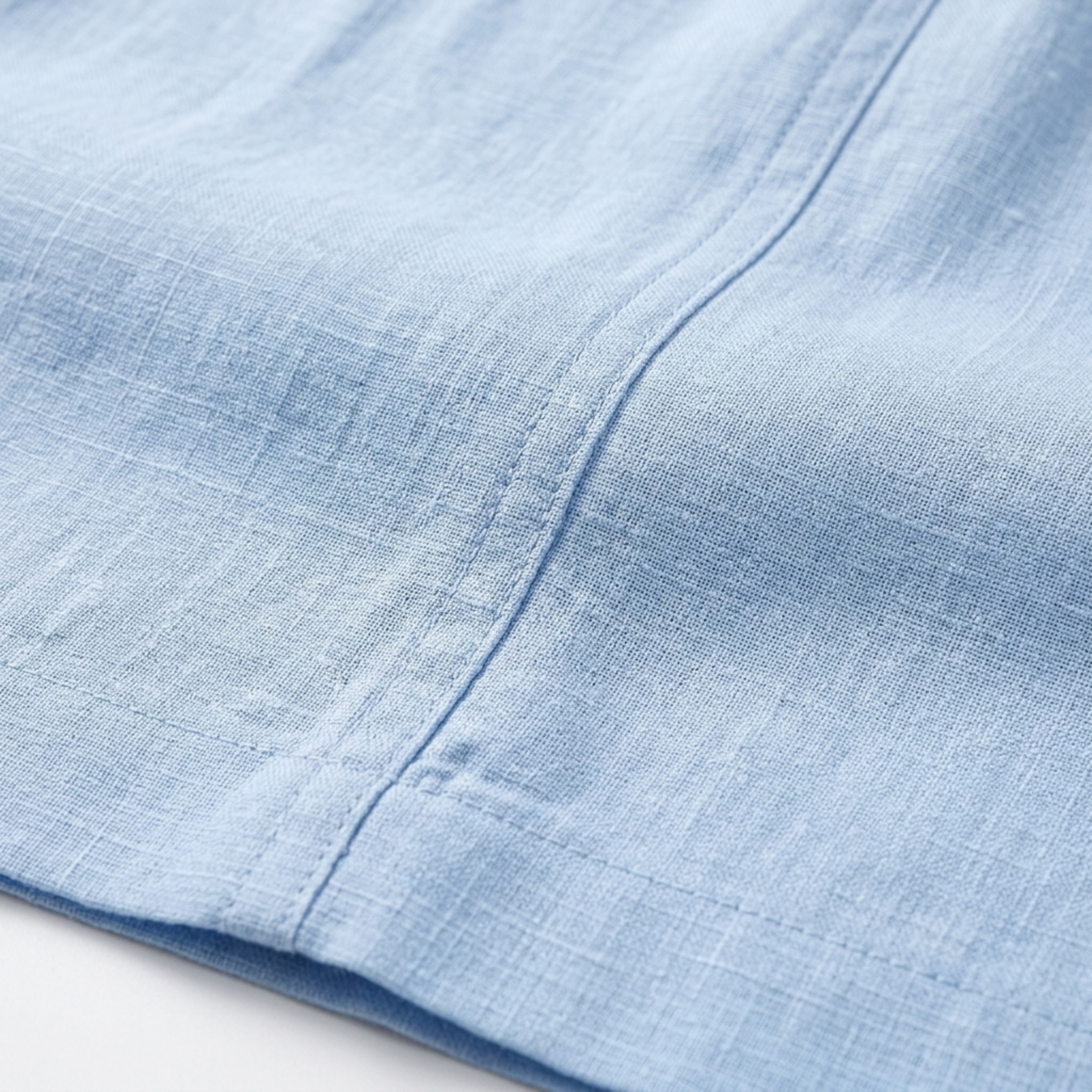 Plus size linen two-piece set for women