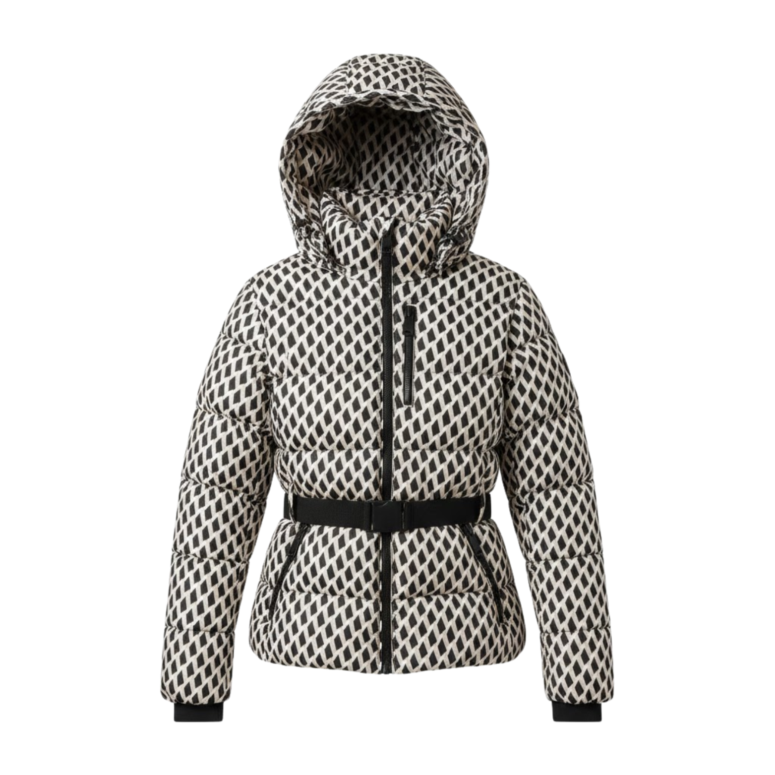 Old World Women's Fitted Ski Jacket, Warm Winter Coat