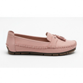 PU Leather Moccasins for Women with Decorative Tassels and Soft Sole