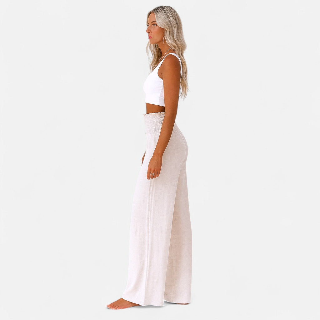 Ancient World | Women's Linen Pants – Summer Lightness, Timeless Structure
