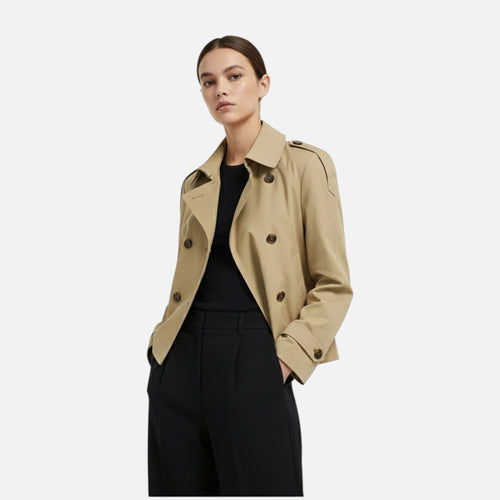 Ancient World | Women's Short Belted Trench Coat