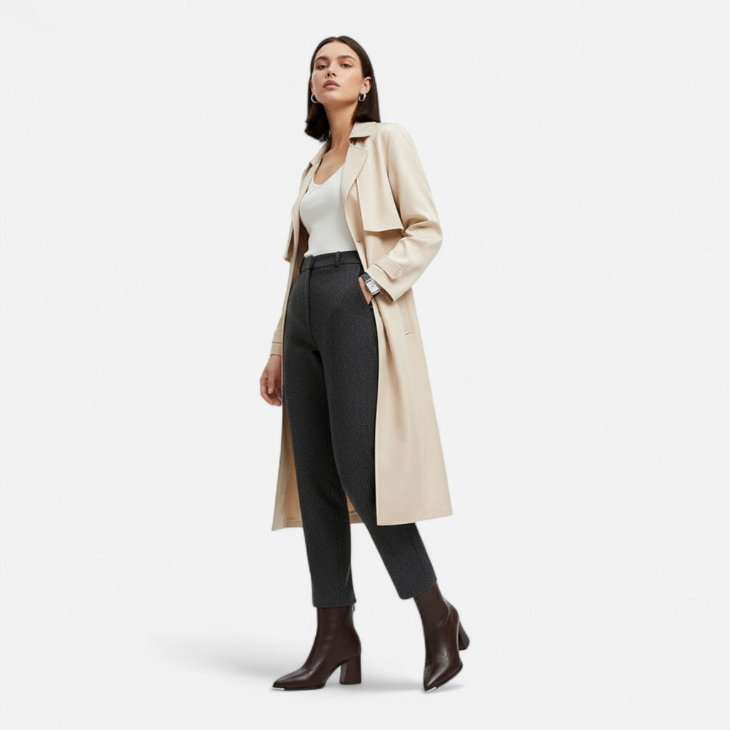 Ancient World | Women's Leather Chelsea Boots High Heel