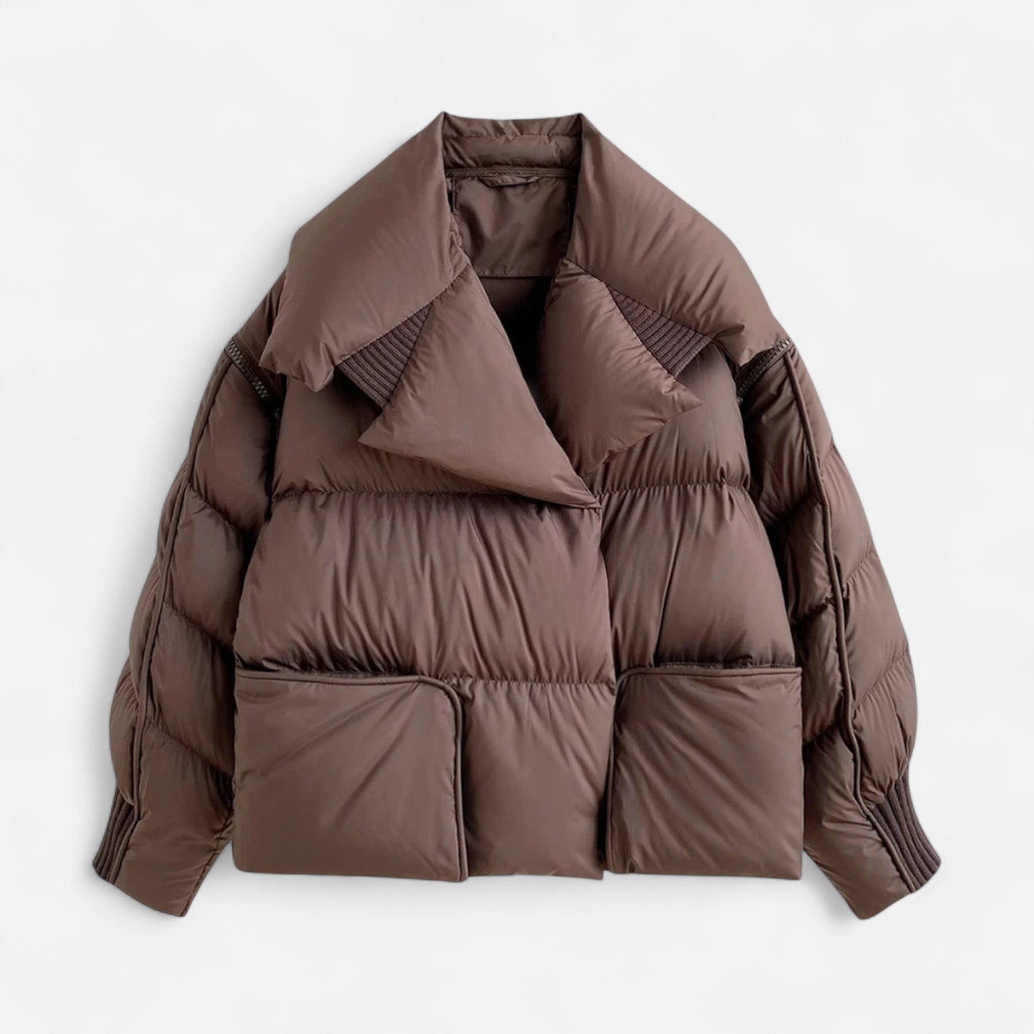 Ancient World | Women's Down Jacket 90% Down with Removable Sleeves
