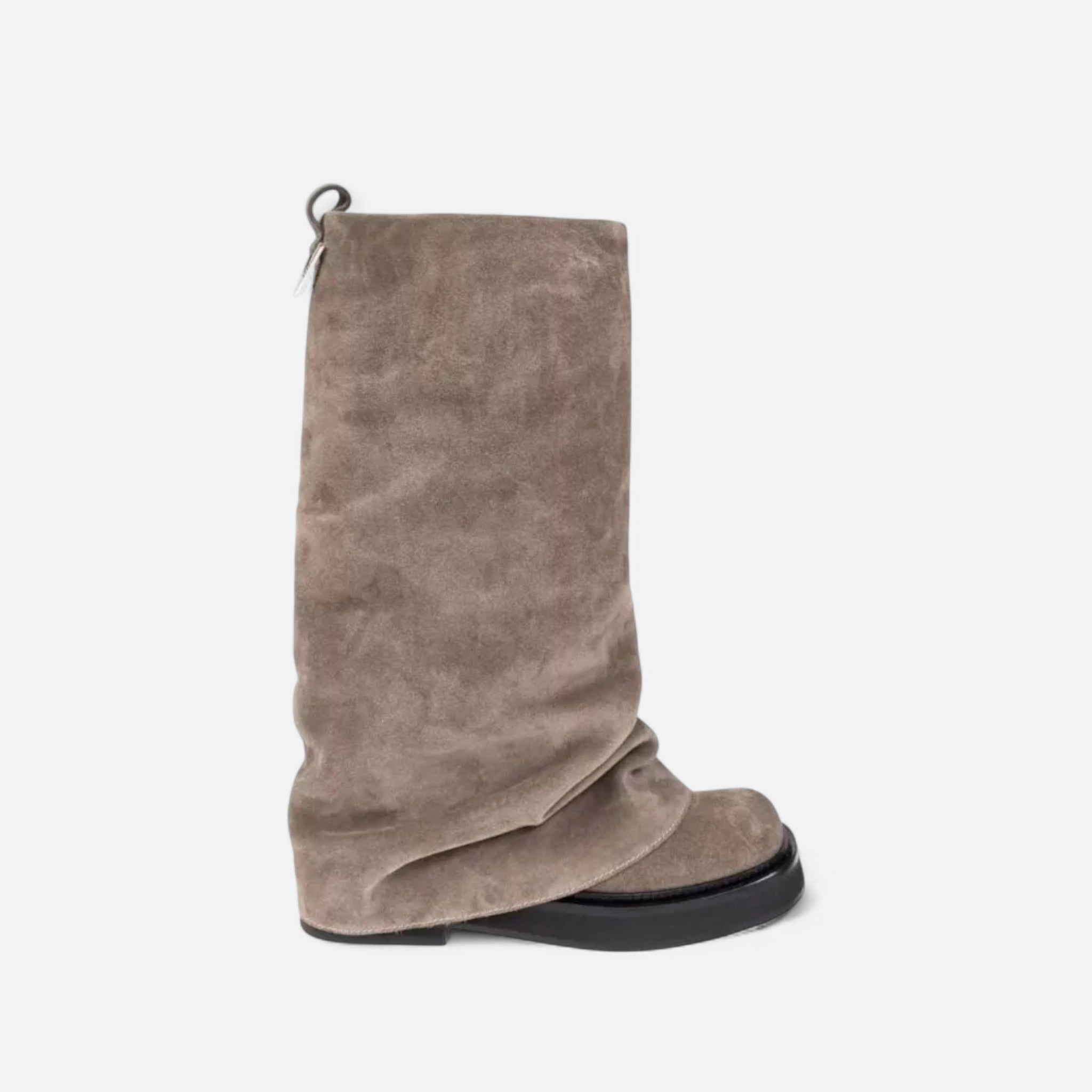Ancient World | Women's High Boots Pleated Thick Sole